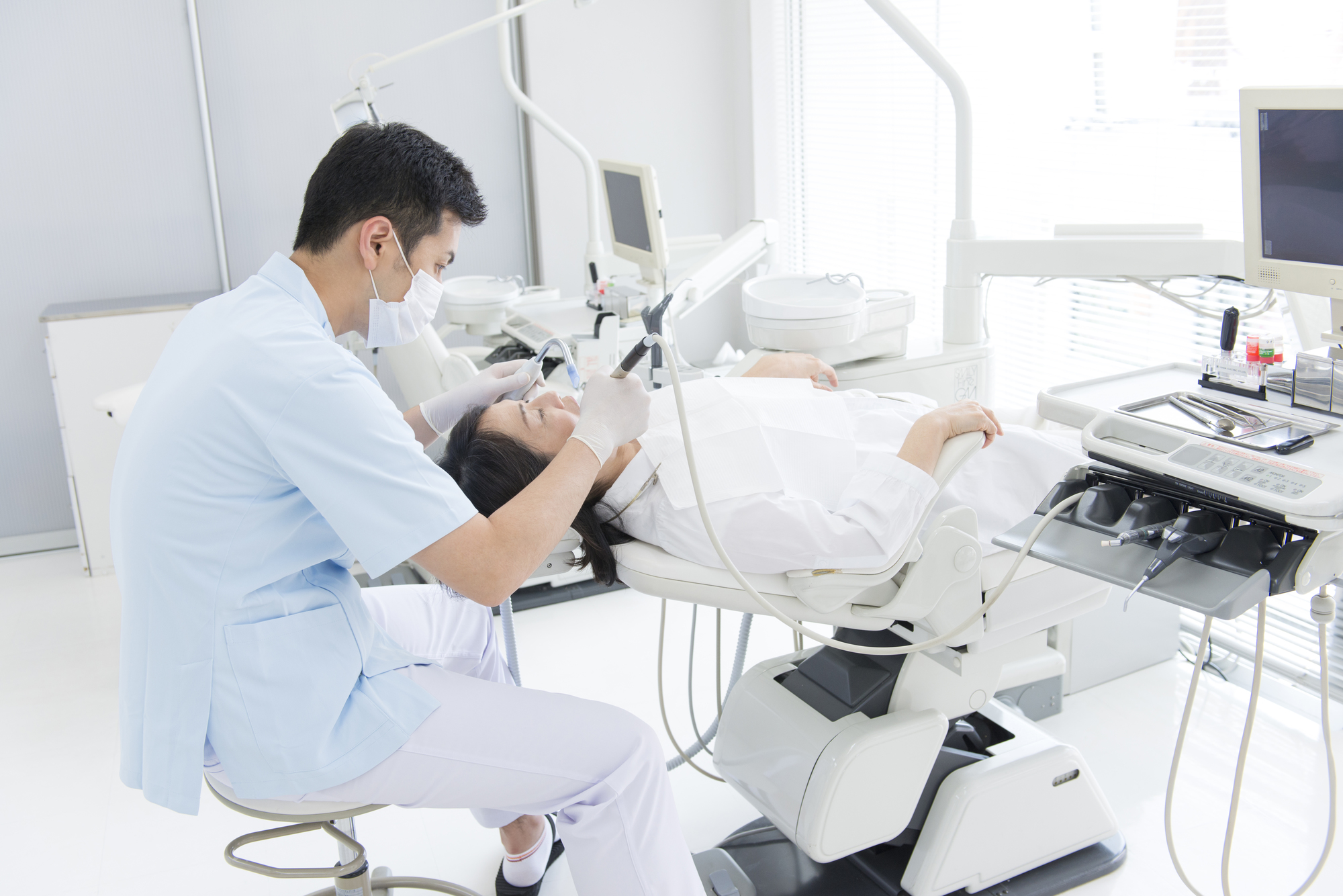 歯医者での診察